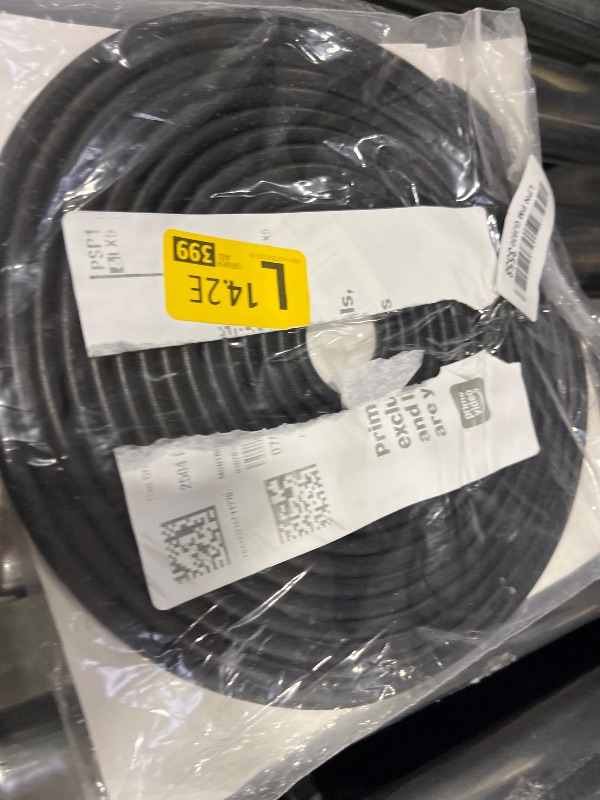 Photo 1 of Orgthin 1/4 inch x 20ft Black Rubber Backer Rod