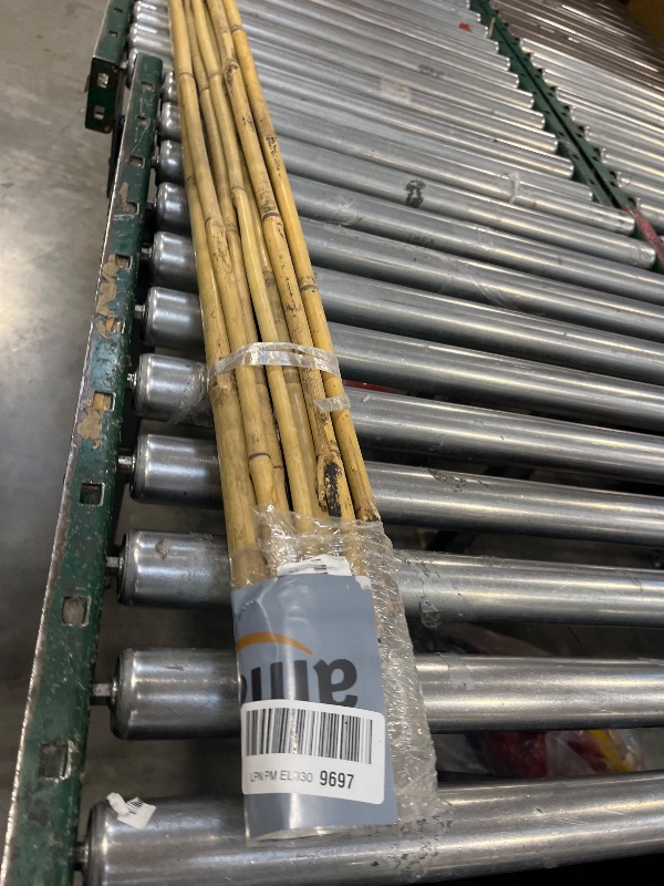Photo 1 of Latuxe Bamboo Stakes 8FT, 10pcs Garden Stakes 94inch Specifically Designed for Climbing Plants, Ideal for Tomatoes, Beans, Cucumbers, Peppers, Vines, and More Plant Growth