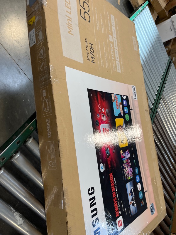 Photo 1 of Samsung 55-Inch Class M70H Series, Mini LED, 4K, Smart TV, 2026 Model