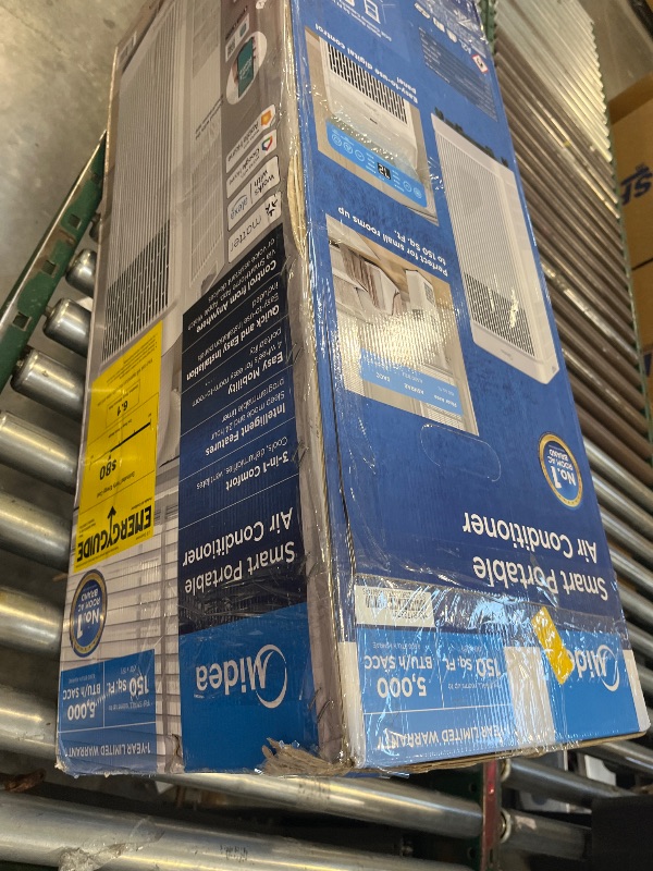 Photo 1 of Midea 8,500 BTU ASHRAE Portable Air Conditioner, Cools up to 150 Sq. Ft.