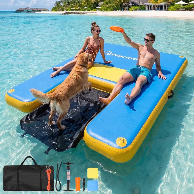 Photo 1 of ***DISPLAY PICTURE FOR REFRENCE ONLY***
CALOBANA Inflatable Floating Dock with Dog Ramp