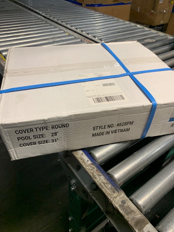 Photo 1 of ***FACTORY SEALED***Pool Mate 28 ft Basic Value Line Winter Pool Cover for Above Ground Pools