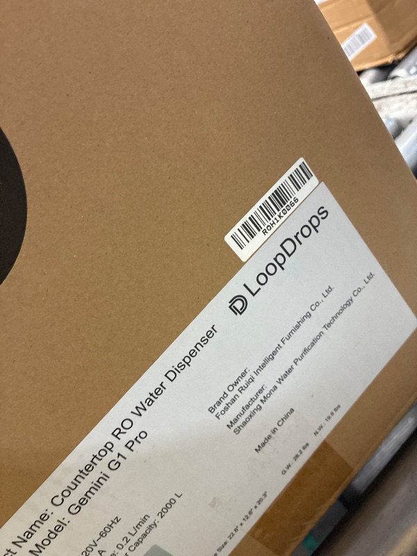 Photo 1 of ***FACTORY SEALED***LoopDrops Countertop RO System - Hot & Cold Water Purifier