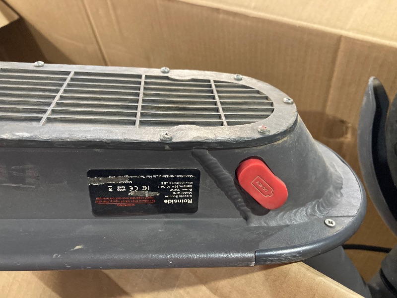 View 3 of ***no charger*** Roinside Electric Scooter - 350W Motor, 19 MPH, 23 Miles Range, App Control