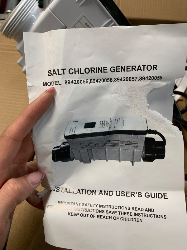 Photo 1 of ***STOCK PHOTO FOR REFERENCE ONLY ***IC40 Salt Cell Chlorine Generator