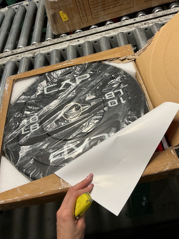 Photo 1 of ***2X10 LB***CAP 100lb Economy Olympic Bumper Plate Set