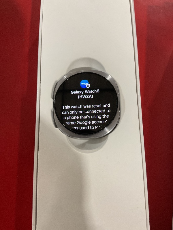 Photo 1 of ***ACCOUNT LOCKED***
Samsung Galaxy Watch 8 Smartwatch