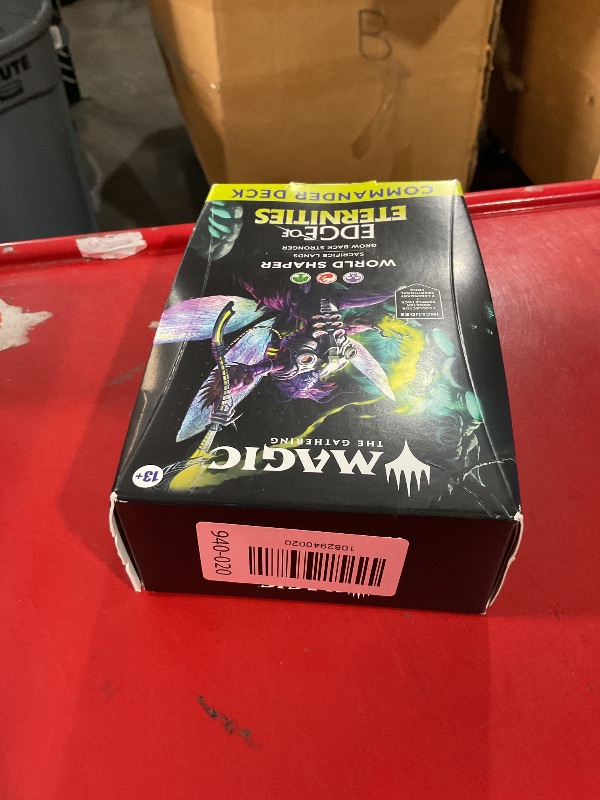 Photo 1 of **FACTORY SEALED**
Magic: The Gathering Edge of Eternities - Commander Deck - World Shaper