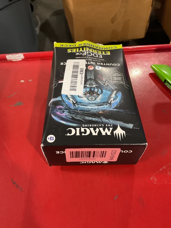 Photo 1 of **FACTORY SEALED**Magic: The Gathering Edge of Eternities - Commander Deck - Counter Intelligence