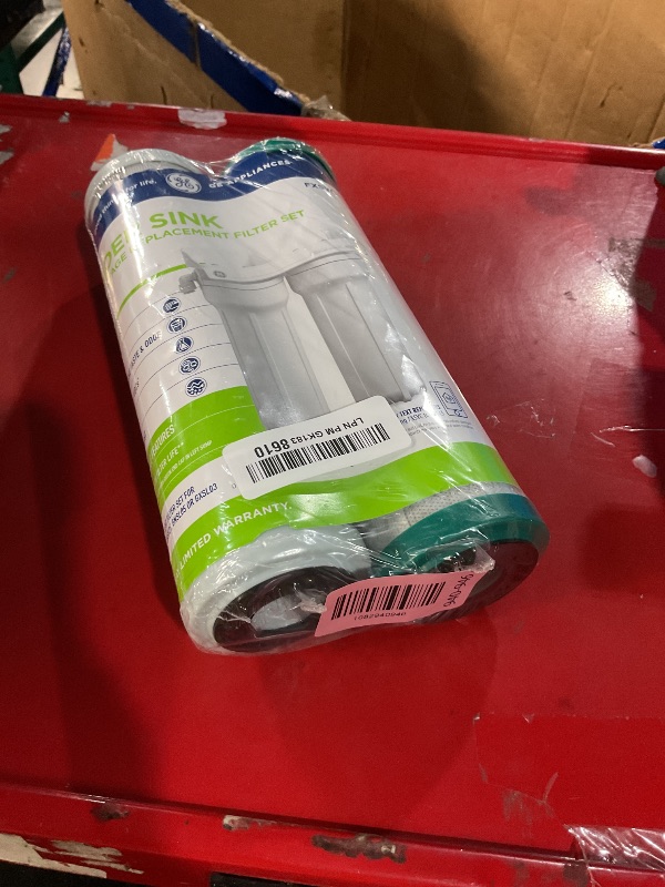 Photo 1 of ***Factory Sealed***
GE FXSVC Under Sink Water Filter, 2 Filters