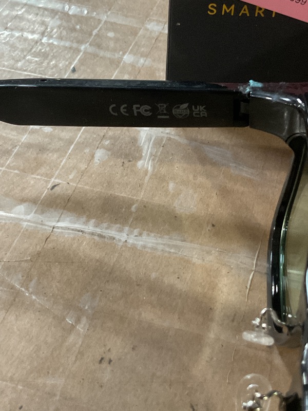 View 3 of *** GLASSES ONLY MINOR SCRATCH ON LENS MISSING PIECES UNABLE TO TEST**
EnergyPort AI Smart Glasses with 8MP Camera
