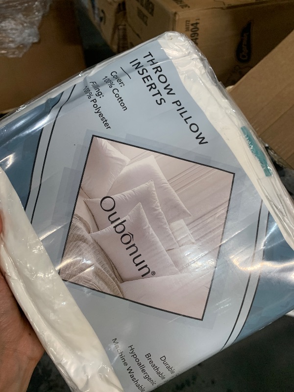View 2 of ***PACK OF 5***ubonun 20x20 Inch Pillow Inserts