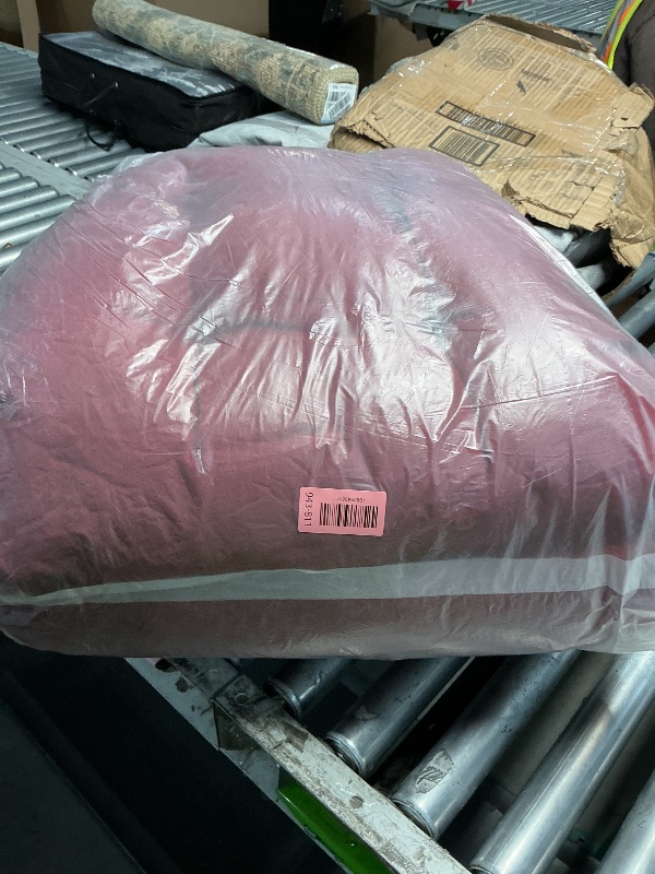 View 2 of ***PARTIAL SET***Uthem Waterproof Lounge Chair Cushion Set - Red, 76" x 22" x 4.7"