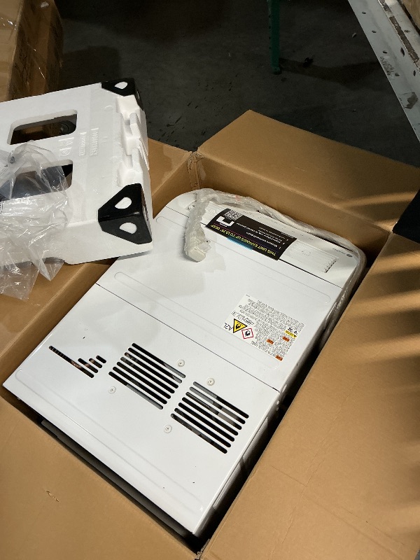 View 2 of ** PARTS ONLY NOT GETTING COLD AND HEAVILY USED**
GE Profile ClearView 10300 BTU Smart Inverter Window Air Conditioner ***ALLOW UPRIGHT FOR 24 Hrs BEFORE USE***