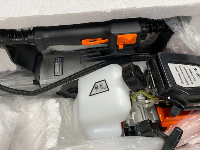 View 3 of ***STOCK PHOTO FOR REFERENCE ONLY***VEVOR 37.77cc Gas-Powered T Post Driver, 4-Stroke Engine Gasoline Fence Piling Pounder, with 3 Post Driving Head(45/55/88 mm), 1000W Portable Piledriver For Farm, Ranch Fencing, Road Improvements