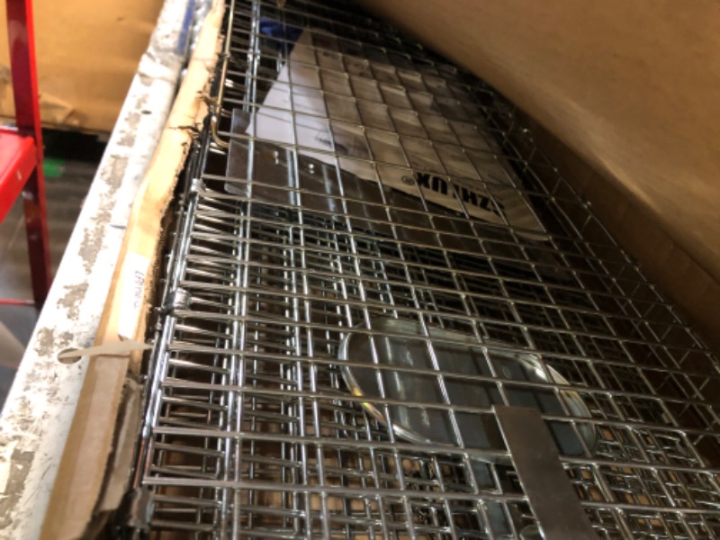 View 2 of ***FRONT DOOR POTHOOK MISSING***
SZHLUX 32" Live Animal Cage Trap