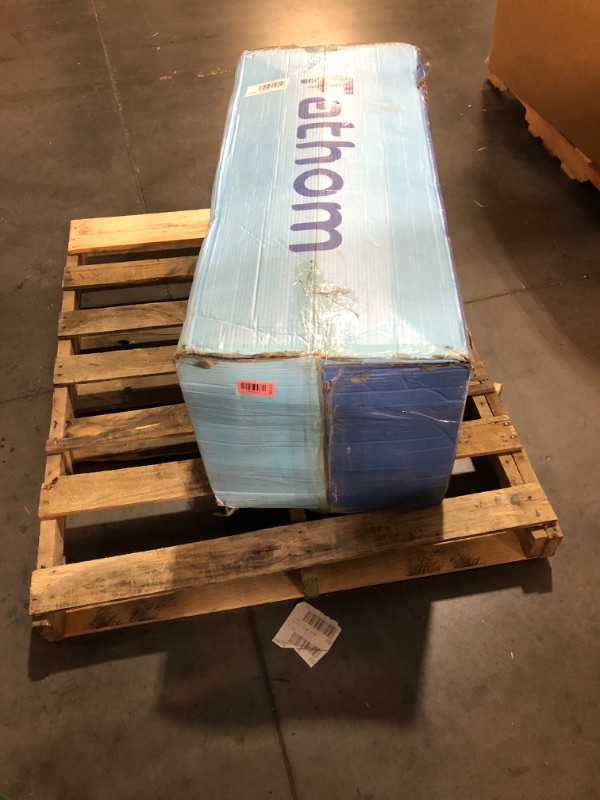 View 3 of ***TRUCK/TRAILER PICKUP ONLY***
FATHOM Medium Queen Mattress 12 Inch Memory Foam Mattress Queen Size Bed in a Box for Back Pain Relief and Cool Sleep with Gel Foam and Removeable Fiberglass Free Cover, CertiPUR-US Certified