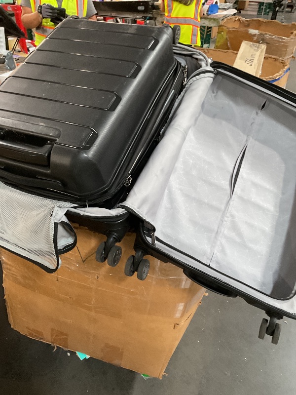 View 6 of ***STOCK IMAGE FOR REFERENCE***
Traveler's Choice Pagosa Hardshell Expandable Luggage with Spinner Wheels, Green, 2-Piece Set (22/27)