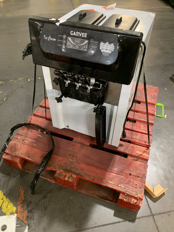 View 2 of ***missing augers*** PioneerWorks Commercial Ice Cream Maker - 2200W, 5.3-7.4 Gal/Hr, 3 Flavors ***TRUCK OR TRAILER PICKUP***