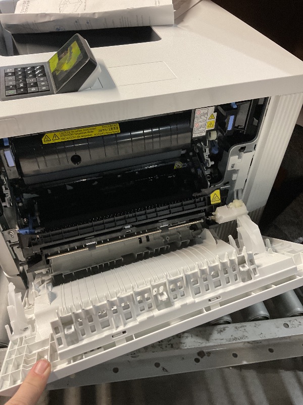 View 8 of *** PARTS ONLY NONFUNCTIONAL***
HP Color LaserJet Enterprise M554dn Duplex Printer (7ZU81A)