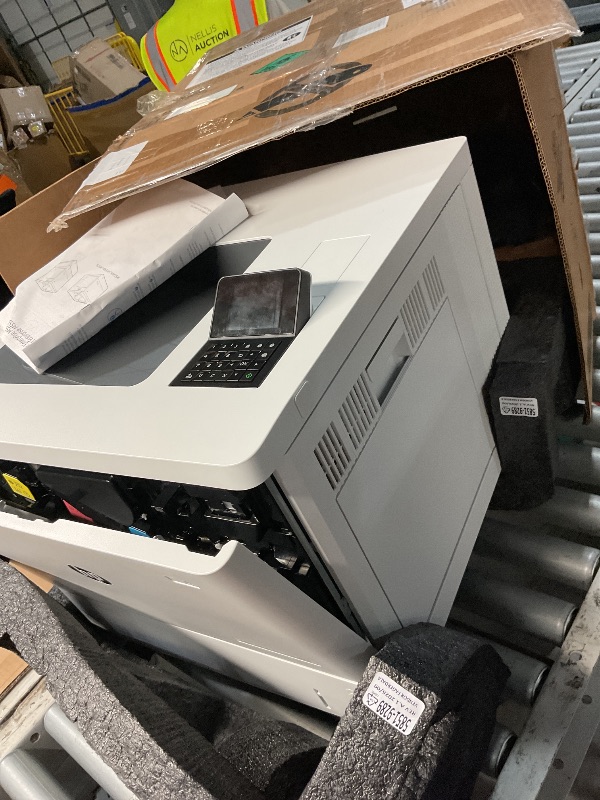 View 4 of *** PARTS ONLY NONFUNCTIONAL***
HP Color LaserJet Enterprise M554dn Duplex Printer (7ZU81A)