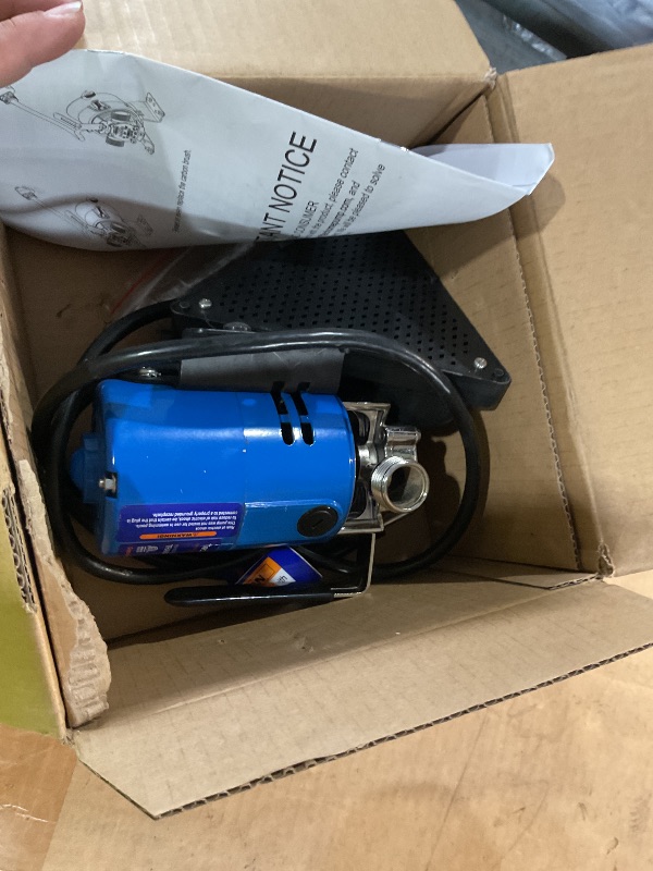 View 3 of ****MISSING PIECES***
TecHome 115V Electric Water Transfer Pump, 1/10 HP Utility Pump