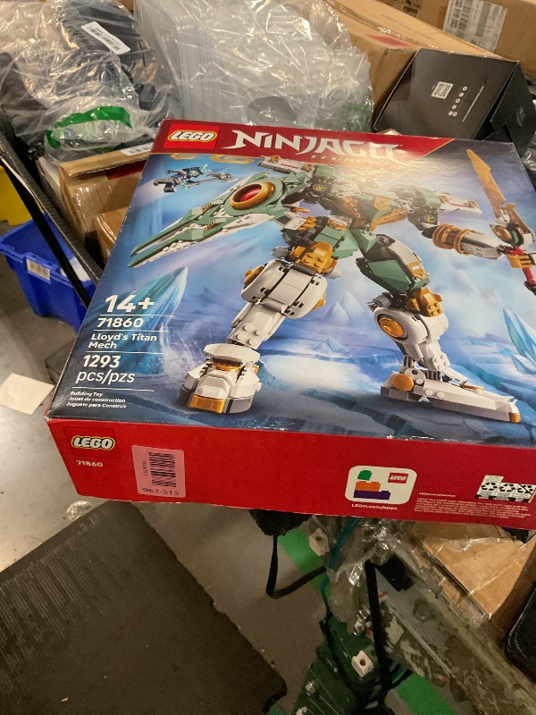 View 2 of ***OPNEED FOR INSPECTIONS***LEGO NINJAGO Lloyd's Titan Mech 15th Anniversary Building Toy - Collectible Mech Set for Boys & Girls, Ages 14+ - Display as Bedroom Decor - Gift for Birthdays - 71860