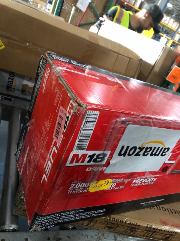 . Milwaukee M18 FUEL 1" D-Handle Extended Anvil HTIW with ONE-KEY - No Charger, No Battery, Bare Tool Only