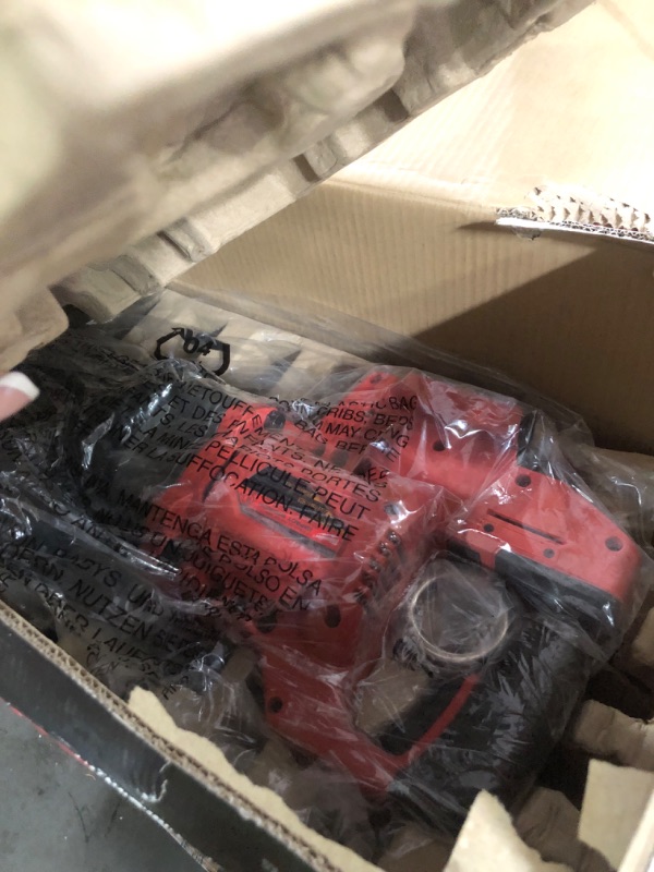 View 2 of . Milwaukee M18 FUEL 1" D-Handle Extended Anvil HTIW with ONE-KEY - No Charger, No Battery, Bare Tool Only