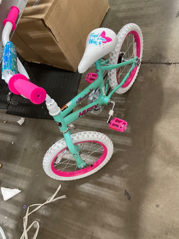 View 3 of **MISSING TRAINING WHEELS** Huffy Illuminate 16" Girls' Bike