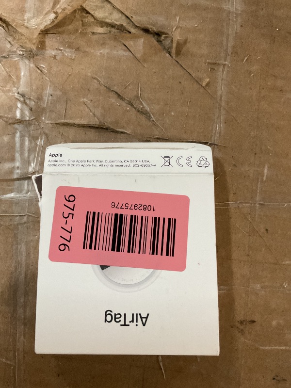 View 5 of ***MISSING BATTERY *** Apple AirTag (2nd Gen) Item Tracker