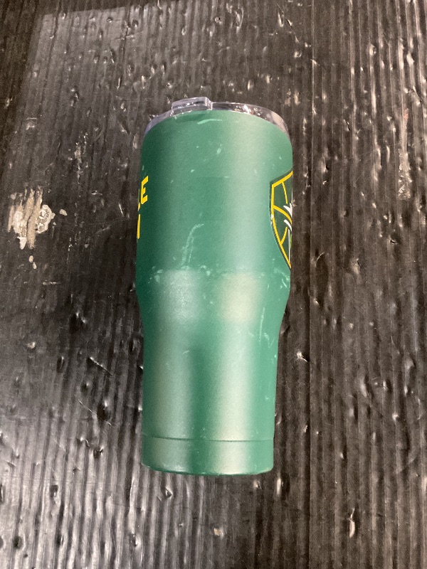 Photo 1 of ** has some marks on it **
FANMATS Seattle Storm 30 oz Stainless Steel Tumbler