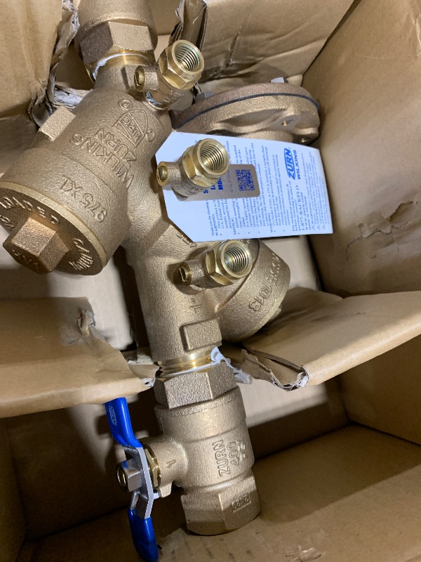 Photo 1 of Zurn Wilkins 975XL 1" Reduced Pressure Backflow Preventer