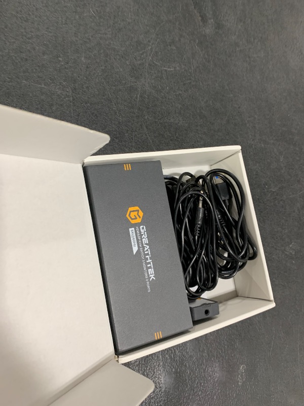 Photo 1 of GREATHTEK 8K 3 Monitor KVM Switch for 2 Computers