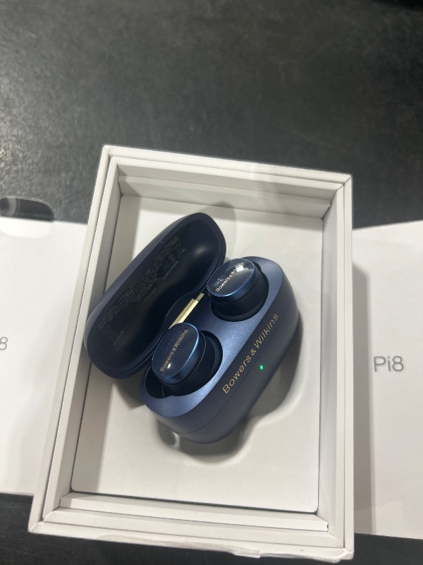View 3 of Bowers & Wilkins Pi8 Wireless Earbuds - Midnight Blue