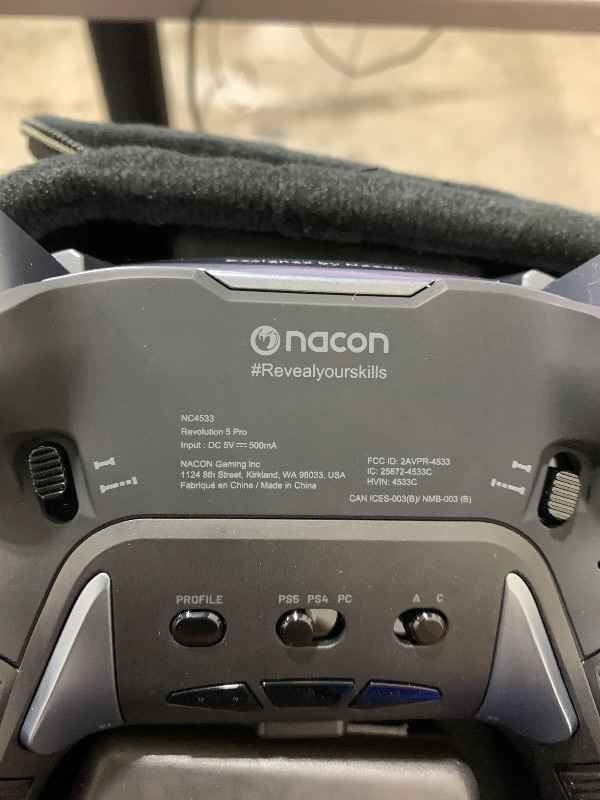 Photo 1 of Nacon Revolution 5 Pro Officially Licensed PlayStation Wireless Controller
