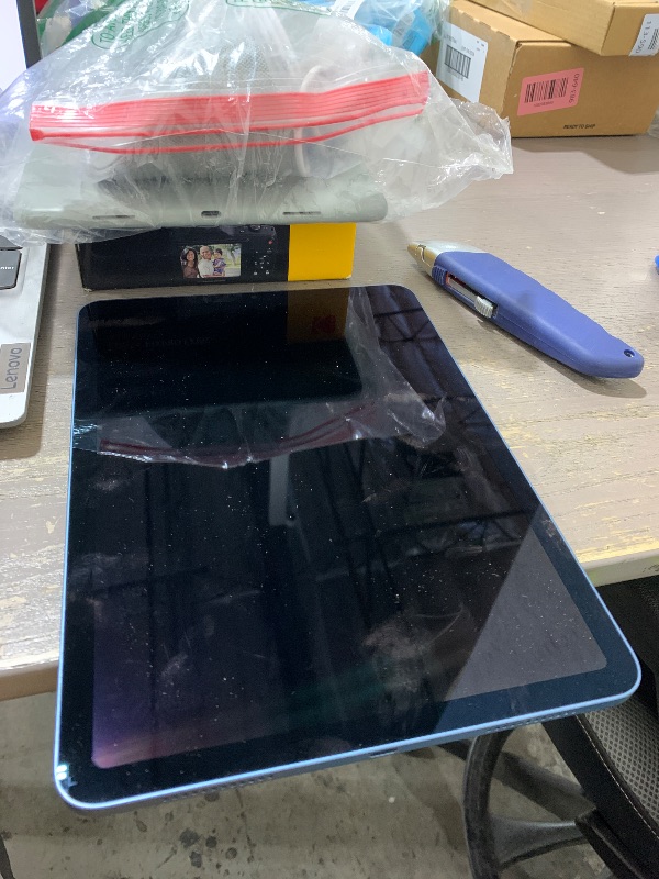 View 5 of Apple iPad Air (5th Gen) 256GB Blue Wi-Fi