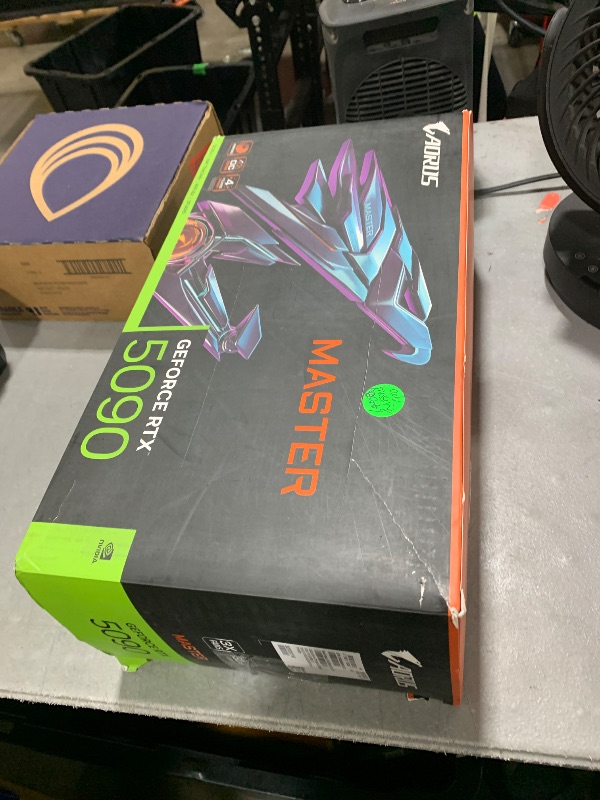 Photo 1 of GIGABYTE AORUS GeForce RTX 5090 MASTER 32G Graphics Card