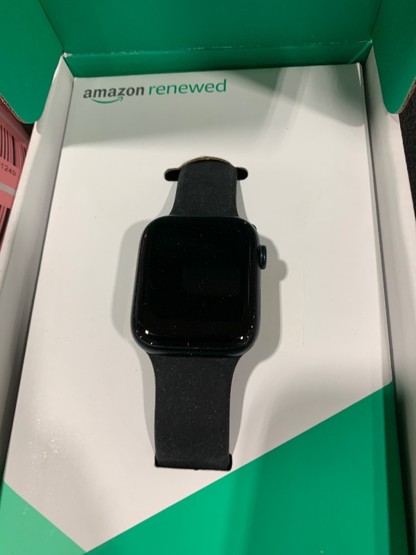 Photo 1 of Apple Watch Series 9 GPS 45mm Midnight Smartwatch (Renewed)