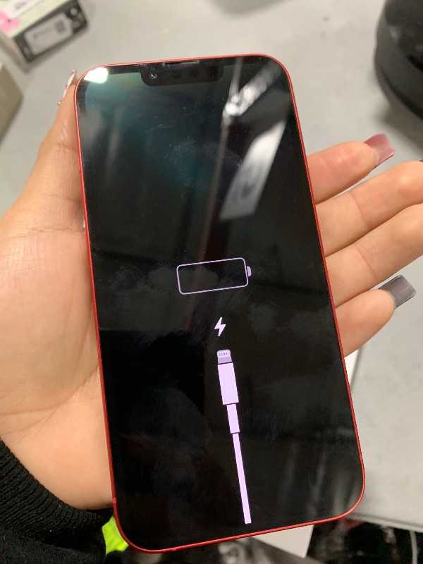 Photo 1 of Apple iPhone 13, 128GB, (PRODUCT) RED - Unlocked (Renewed)