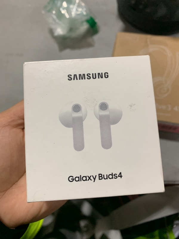 Photo 1 of Samsung Galaxy Buds 4 (2026) AI True Wireless Bluetooth Earbuds, White