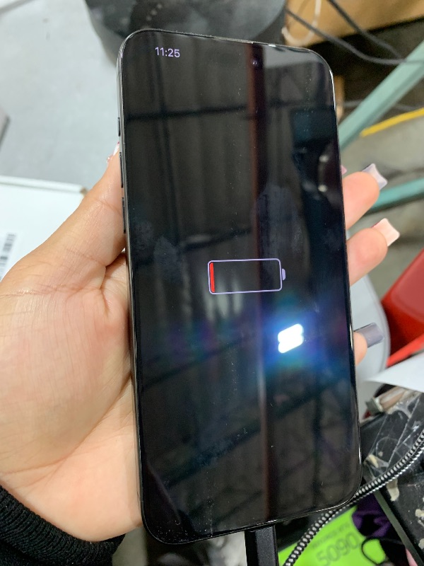 Photo 1 of Apple iPhone 15 Pro Max, 256GB, Black Titanium - Unlocked (Renewed)
