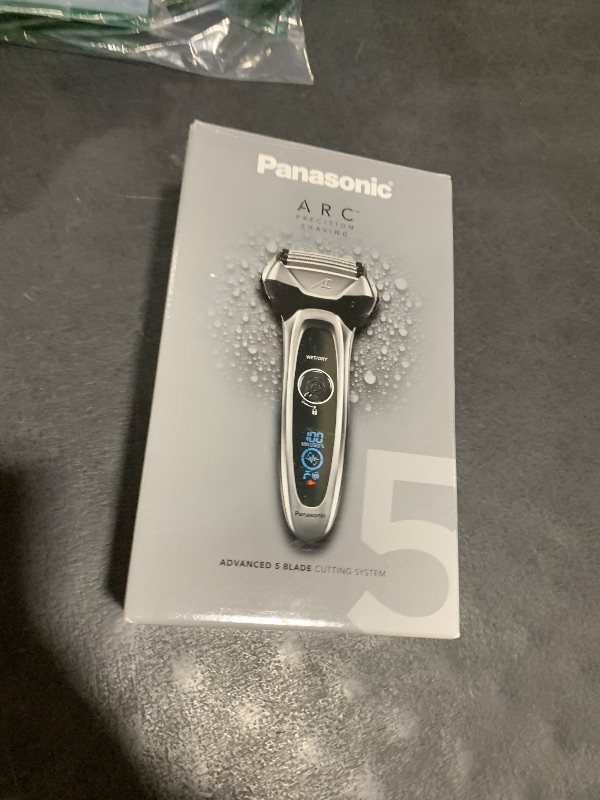 Photo 1 of Panasonic ARC5 Electric Razor for Men, 5-Blade Wet Dry Electric Shaver