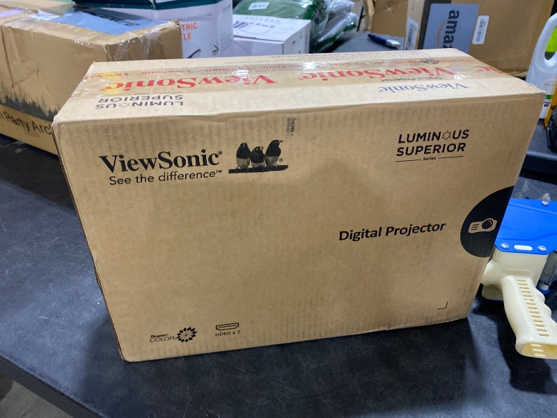 Photo 1 of ViewSonic LS740HD 1080P Laser Projector, 5500 Lumens, Full HD Home Theater