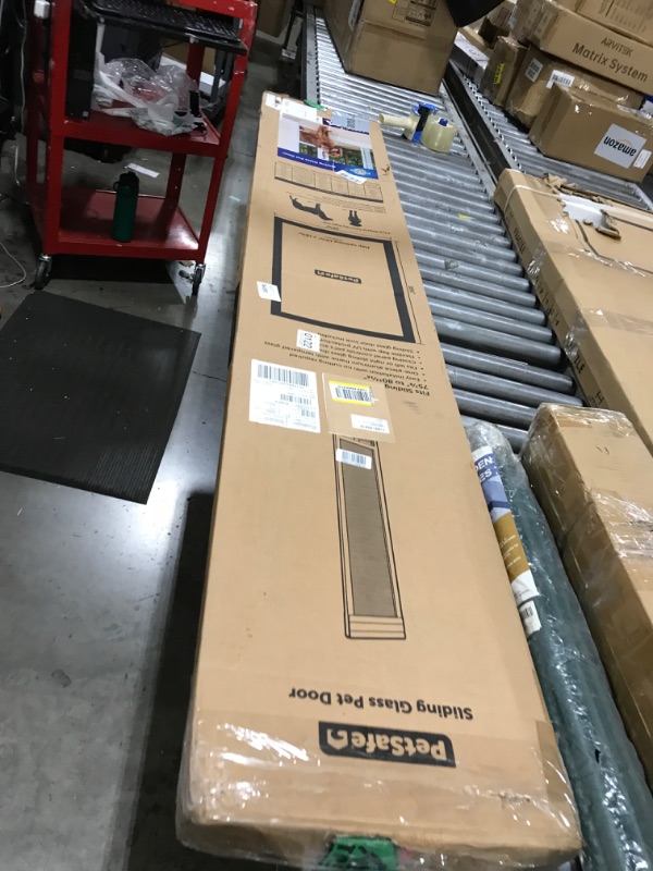 View 2 of PetSafe Sliding Glass Pet Door - Large-Tall, Bronze