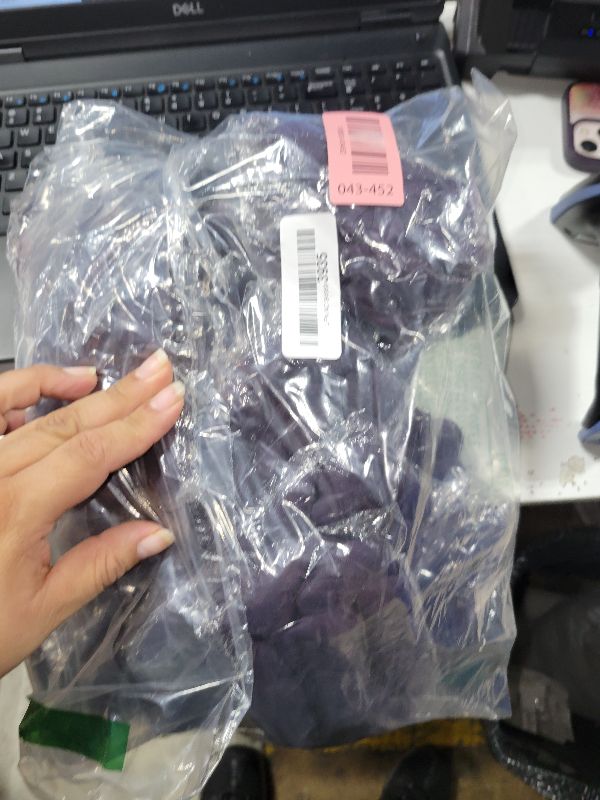 Photo 1 of 15 Pack Dark Purple Cheesecloth Table Runner 17 x 108 inch Cheese Cloth Table Runners 9ft Blue Table Runner Rustic Romantic Sheer Gauze Runner for Wedding Party Baby Shower Table Decoration