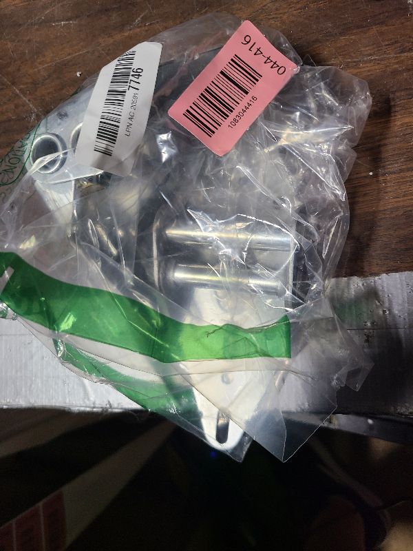 Photo 1 of 2 Packs Garage Door Hinges #2 with Galvanized Finish - Heavy Duty 14 Gauge Steel, Suitable for Residential/Light Commercial Garage Door Replacement