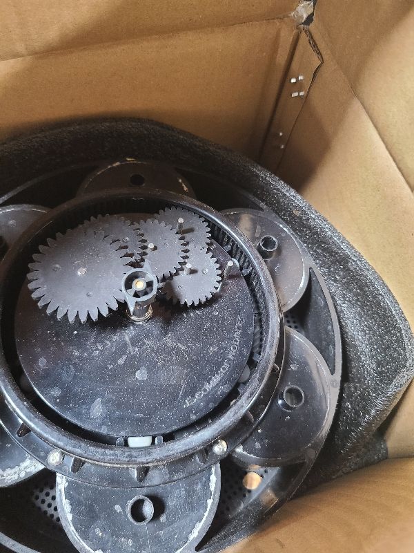 Photo 1 of 004-302-4406-00 4 Port Gear Module fit for Paramount in-Floor Cleaning System Water Valve,4 Port Module Water Valve with Shell Oring,Replace# 004302440600