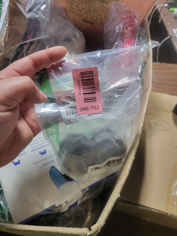 Photo 1 of 2 Pieces 3/4 Inch PVC Bulkhead Fitting for Water Barrel, Water Tank, Rain Barrels,NPT3/4 female thread(1 inch I.D.) PVC