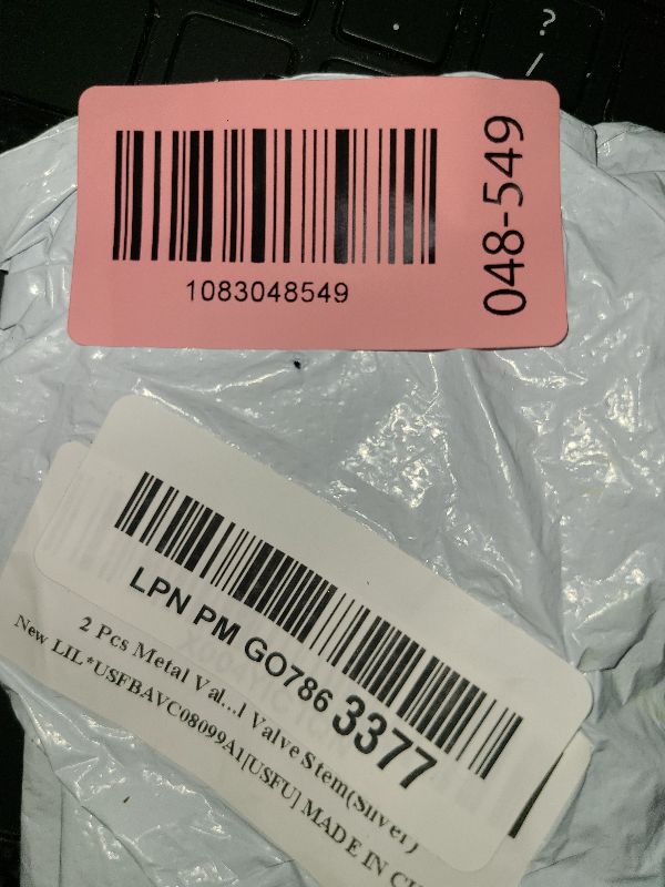 Photo 1 of 2 Pcs Metal Valve Stems, Stainless Steel Motorcycle Stem High-Pressure Stems Tubeless, Tire Stems Will Fit in a Normal Valve Stem(Silver)